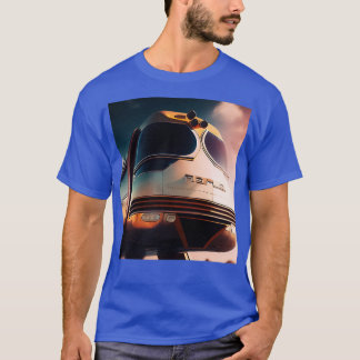Monorail Mitte Jahrhundert Retro Futurismus Futuri T-Shirt