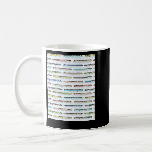 Monorail Rainbow Kaffeetasse (Links)