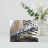 Monorail Sydney Postkarte (Stehend Vorderseite)