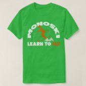 Monoski Funny Mono Ski Skiverleih T-Shirt (Design vorne)