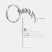 Monoskop "ich habe nichts, Schlüsselanhänger zu (Vorderseite links)