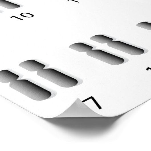 Monosomy X, Turner-Syndrom Poster (Ecke)