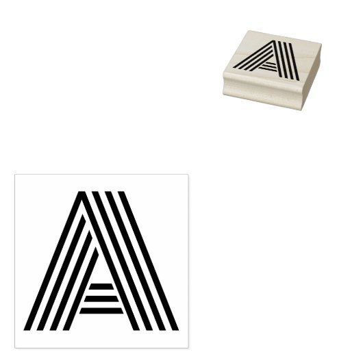Monoton Letter A Rubber Briefmarke Gummistempel (Stempel)
