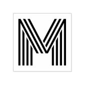 Monoton Letter M Rubber Briefmarke Gummistempel (Prägung)