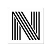 Monoton Letter N Rubber Briefmarke Gummistempel (Prägung)