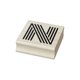 Monoton Letter N Rubber Briefmarke Gummistempel