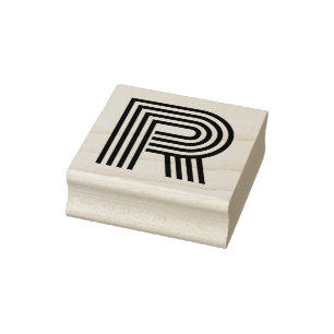 Monoton Letter R Rubber Briefmarke Gummistempel