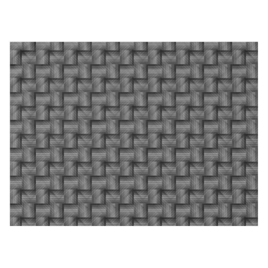 MONOTON VINTAG SCHWARZ UND WEISS TISCHDECKE (Vorderseite (Horizontal))