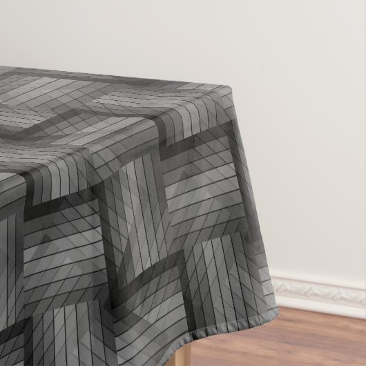 MONOTON VINTAG SCHWARZ UND WEISS TISCHDECKE (Beispiel)