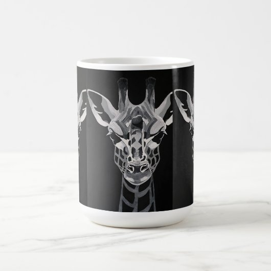 Monotone Giraffe Tasse (Mittel)