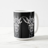 Monotone Giraffe Tasse (VorderseiteRechts)