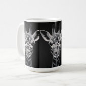 Monotone Giraffe Tasse (Vorderseite Links)