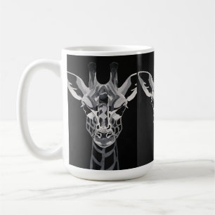 Monotone Giraffe Tasse