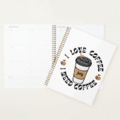 MONOTONE I LIEBE KAFFEE ICH BRAUCHE KAFFEE PLANER (Anzeige)