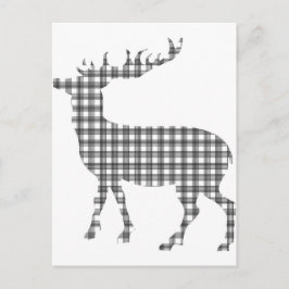 Monotone Postkarte