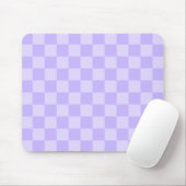 Monotones Lavendel-Karomuster Mousepad (Mit Mouse)