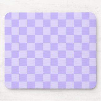 Monotones Lavendel-Karomuster Mousepad