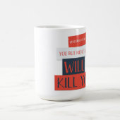 Monotonie - Klassische Tasse (Mittel)
