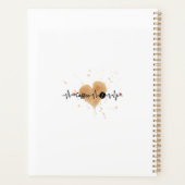 MONOTONKAFFEE MACHT IHREN KAFFESPLASH ZU IHREM HER PLANER (Rückseite)