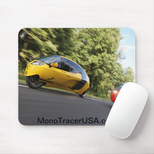 MonoTracer Mousepad - mit MonoTracerUSA.com (Mit Mouse)
