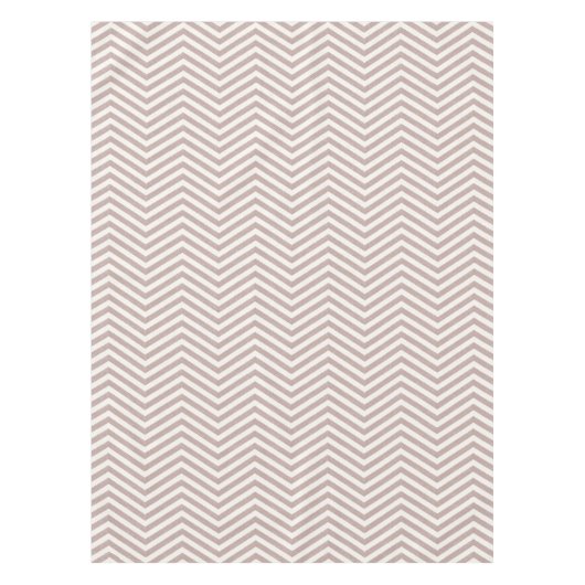 MonoZag Dusty Mauve Tischdecke (Vorderseite)