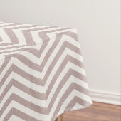 MonoZag Dusty Mauve Tischdecke (Beispiel)
