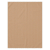 MonoZag Golden Brown Tischdecke (Vorderseite)