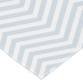 MonoZag Mist Blau Kurzer Tischläufer (Ecke)