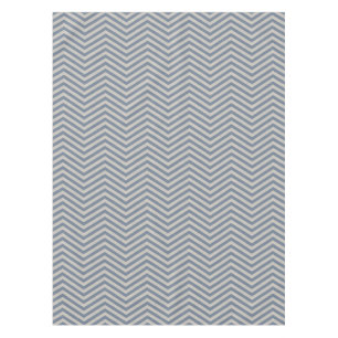 MonoZag Schieferblau Tischdecke