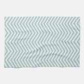 MonoZag Soft Aqua Geschirrtuch (Horizontal)