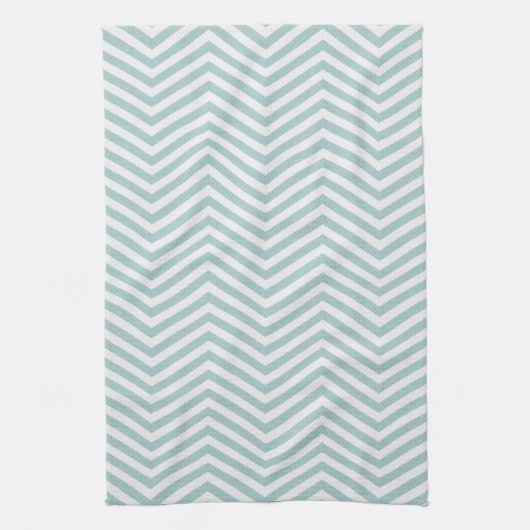 MonoZag Soft Aqua Geschirrtuch (Vertikal)