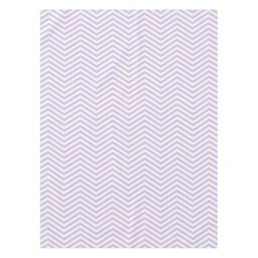 MonoZag Soft Lavendel Tischdecke (Vorderseite)