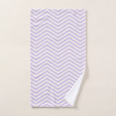 MonoZag Soft Lavender Badhandtuch Set (Handtuch)