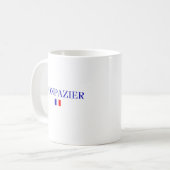 MONPAZIER Frankreich Kaffeetasse (Vorderseite Links)