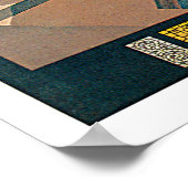 Monreale Italien Vintage Poster (Ecke)