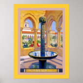 Monreale ~ Palermo ~ Vintage italienische Reise Poster (Vorne)