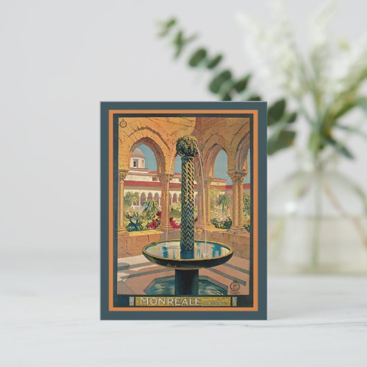 Monreale Postkarte (Stehend Vorderseite)