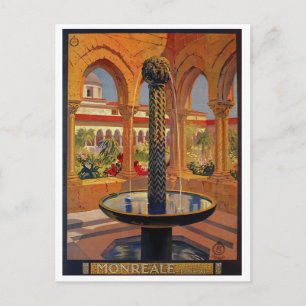 Monreale, Sizilien, Italien Postkarte