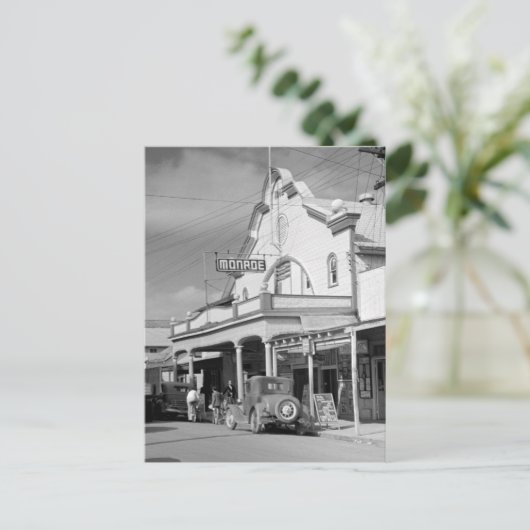 Monroe Cafe, Key West, 30er Postkarte (Stehend Vorderseite)