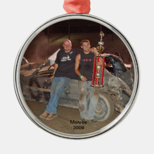 Monroe County Demolierung Derby 2009 Ornament Aus Metall
