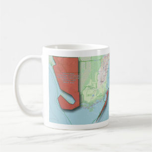 Monroe County, FL 2024 Präsidentschaftswahl Tasse