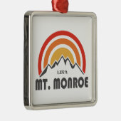 Monroe New Hampshire Ornament Aus Metall (Rechts)