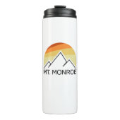 Monroe New Hampshire Retro Thermosbecher (Vorderseite)