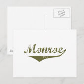 Monroe Revolution in Shirts Postkarte (Vorne/Hinten)