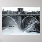 Monroe St Bridge 2 - Spokane Washington Poster (Vorne)