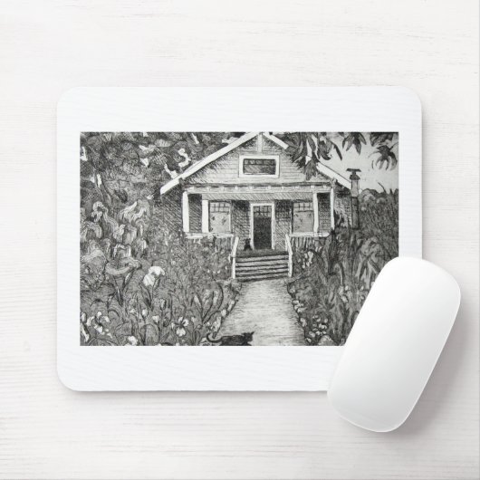 Monroe-Straßen-Haus Mousepad (Mit Mouse)