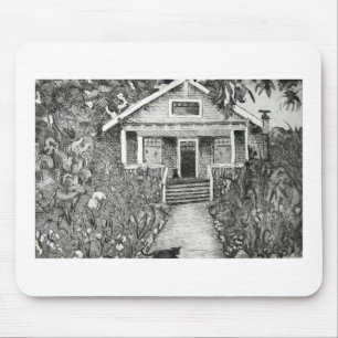 Monroe-Straßen-Haus Mousepad