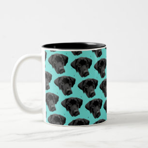 Monroe the Labrador Zweifarbige Tasse