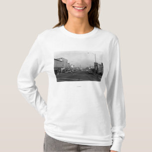 Monroe, WA - im Stadtzentrum gelegene T-Shirt