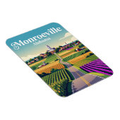 Monroeville USA Magnet (Rechte Seite)